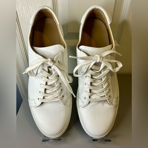 Collegium Other - “Collegium” NWT Men’s White Leather Sneakers w/ Dustbag & Extra Laces Size 43/10